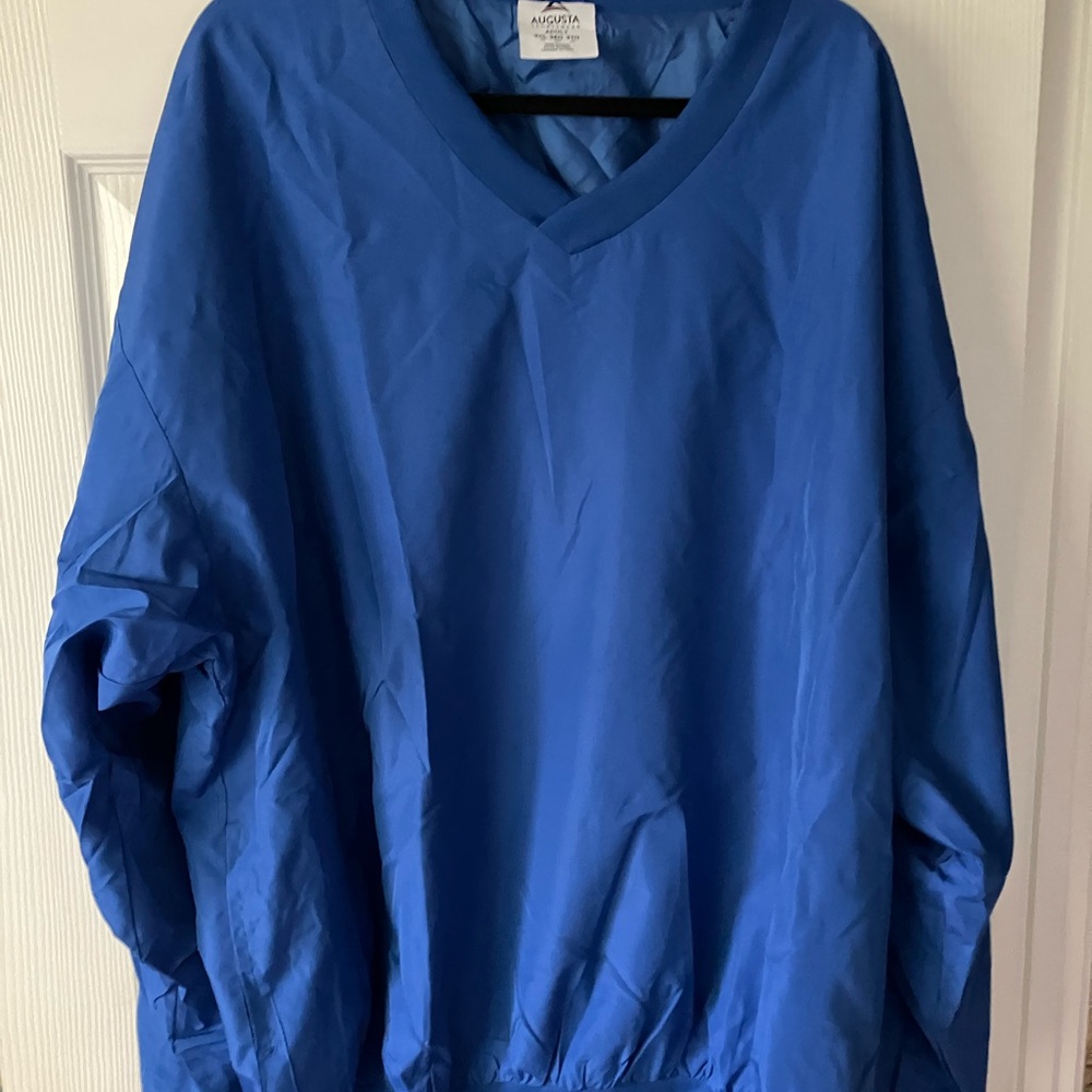 Augusta Sportswear Royal Blue V-Neck Jacket